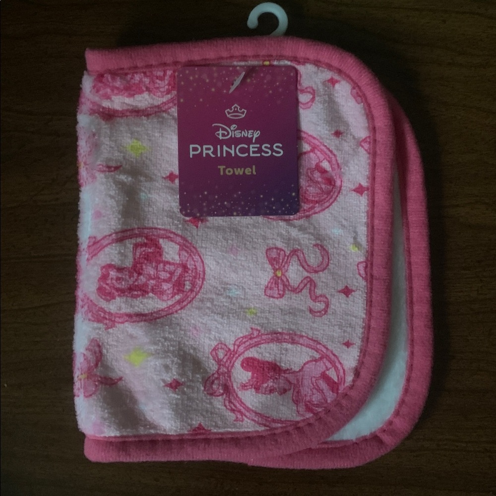 NWT Disney Princess Pink Towel